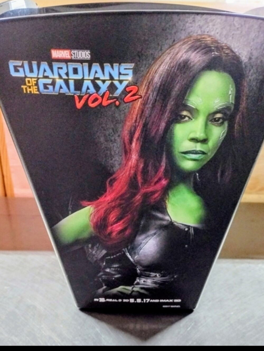 Guardians of the Galaxy Vol. 2 Kids Popcorn Box - Black and Red